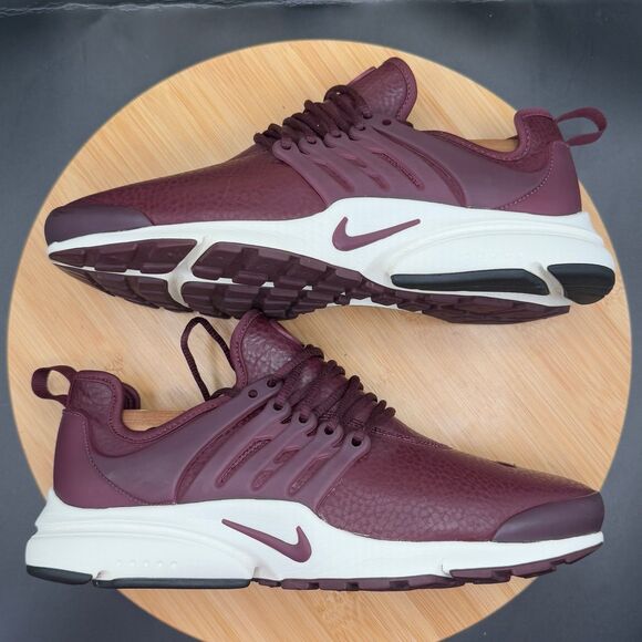 Nike Air Presto Premium Night Maroon (2016) Women’s Sz 9 - Picture 3 of 11